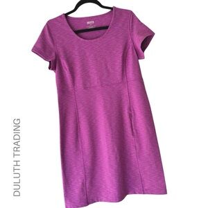 DULUTH TRADING | NWOT WOMEN’S NOGA DRESS UPF 50 ACTIVEWEAR TRAVEL | MEDIUM